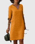 Taylor | Comfortable V-Neck Dress