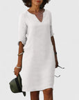 Taylor | Comfortable V-Neck Dress
