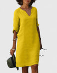 Taylor | Comfortable V-Neck Dress