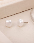 Square Pearl Earrings