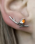 Cartoon Bird Earrings