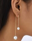 Radiant Pearl Statement Earrings