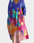 Isalinde | Comfortable V-neck Dress