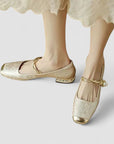Ivy | Women Spring Pearl Strap Block Heels