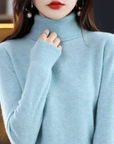 Victoria | Women’s Winter Classic Turtleneck Knit Sweater