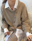 Gabrielle | Women’s Winter Button Knit Sweater