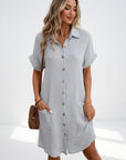 Béatrice™ — Elegant and Easy-to-Wear Shirt Dress