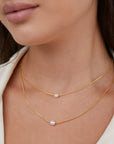 Sophisticated Layered Pearl Necklace