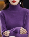 Victoria | Women’s Winter Classic Turtleneck Knit Sweater