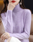 Victoria | Women’s Winter Classic Turtleneck Knit Sweater