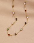 Minimalistic Pendant with Stone