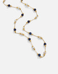Layered Necklace with Stones