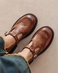 Mattea | Elegant Mary Janes Made Of Leather