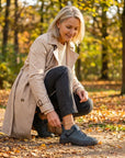 Gisela - Comfortable orthopedic shoes with leather effect