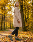 Gisela - Comfortable orthopedic shoes with leather effect