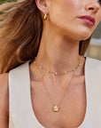 Timeless Pearl Gold Necklace