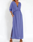 ISABELLA | Long flowing dress with a unique style for any occasion