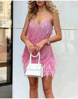 Margaret | Women’s Summer Fitted Sequin Cocktail Mini Dress