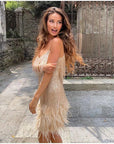 Margaret | Women’s Summer Fitted Sequin Cocktail Mini Dress