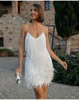 Margaret | Women’s Summer Fitted Sequin Cocktail Mini Dress