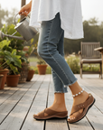 Comfora™ | Light and stable wedge sandals for all-day comfort