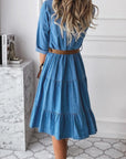 Barbara | Casual Elegant Denim Dress
