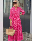 Marielle | Button Front Midi Dress