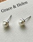 Classic Freshwater Pearl Drop Earrings