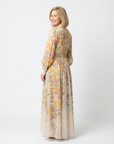 Cressida | Floral Sheer Long Sleeve Maxi Dress