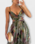Annai Maxi Dress in Knit - Elegant and Shaping
