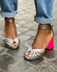 Bicolored All Day Comfort Heels