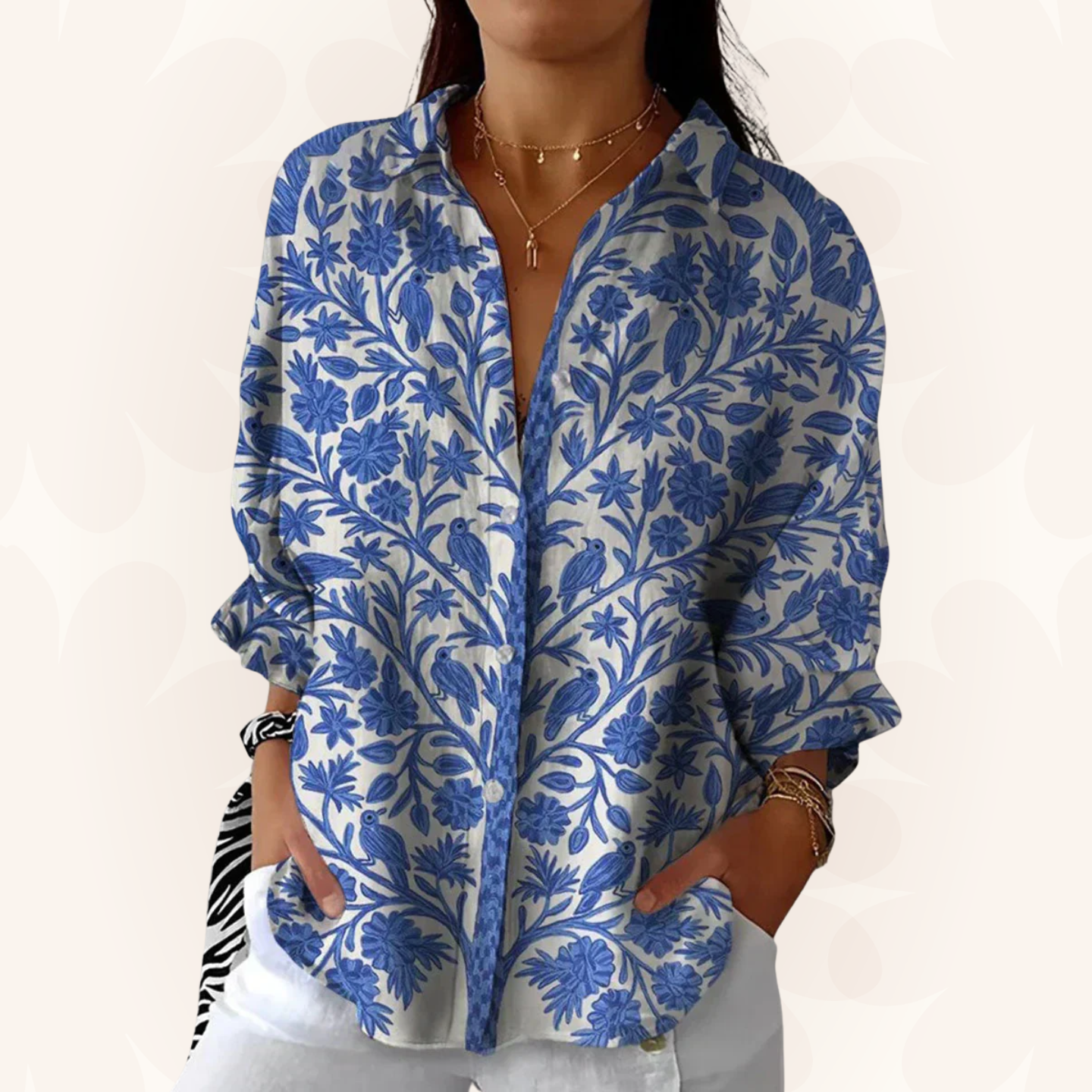 Bailey | Spring Garden Blouse