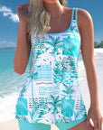 Paige | Vibrant Floral Tankini Set