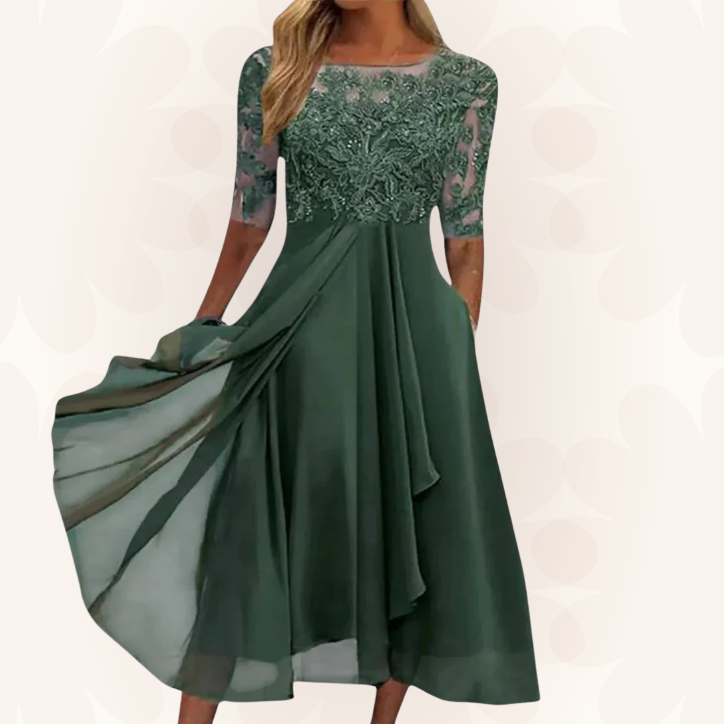 Marina | Elegant Lace Dress