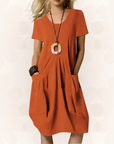Elaine | Easy Casual Flow Dress