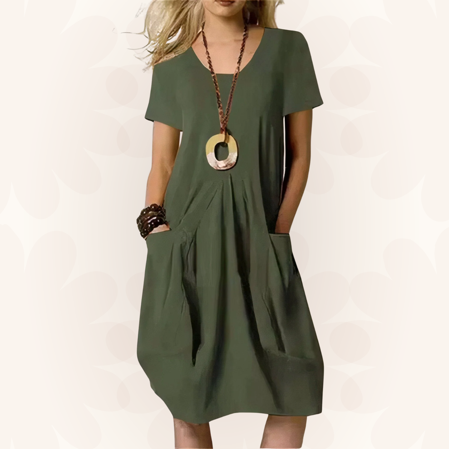 Elaine | Easy Casual Flow Dress