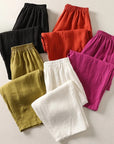 Amalia™ — Flowing Cotton and Linen Trousers
