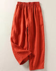Amalia™ — Flowing Cotton and Linen Trousers