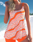 Paige | Vibrant Floral Tankini Set