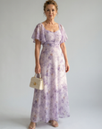 Vaelis |  Flutter Sleeve Midi Dress