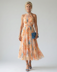Elin | Soft Halter Midi Dress