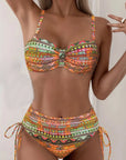 Jada | Sexy Ethnic Print Bikini Set