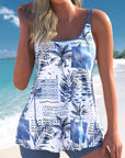 Paige | Vibrant Floral Tankini Set