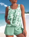 Megan  | Women Summer Tankini Two Piece Swimsuit