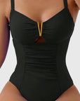 Cinzia - Swimsuit with V-neck