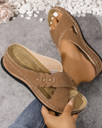 Neve | Orthopedic Wedge Sandals
