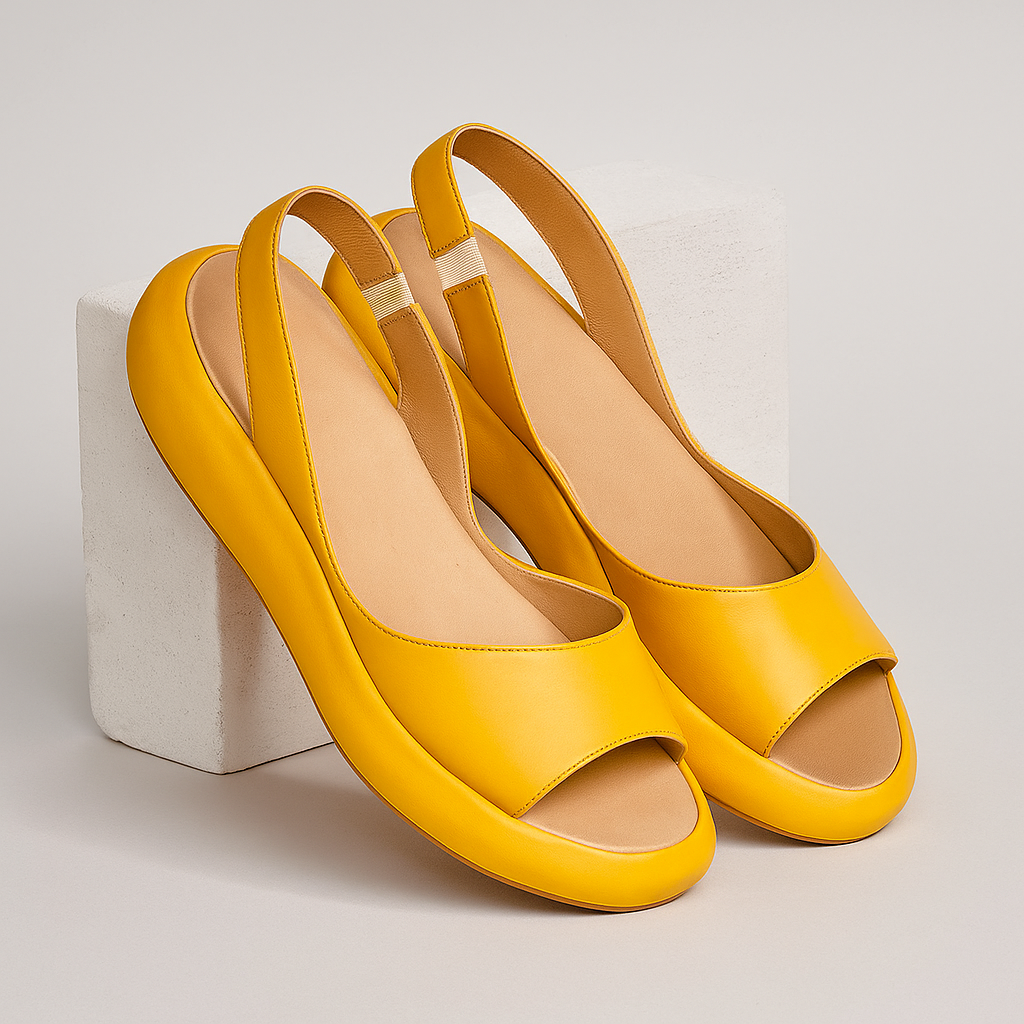 Avenelle - Orthopedic sandals with padded sole