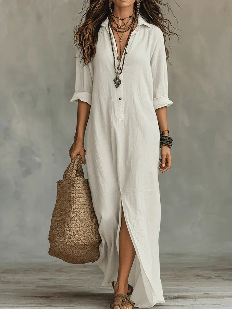 WILLOW | Effortless Maxi Dress with Flattering Silhouette Versatile for Everyday Look