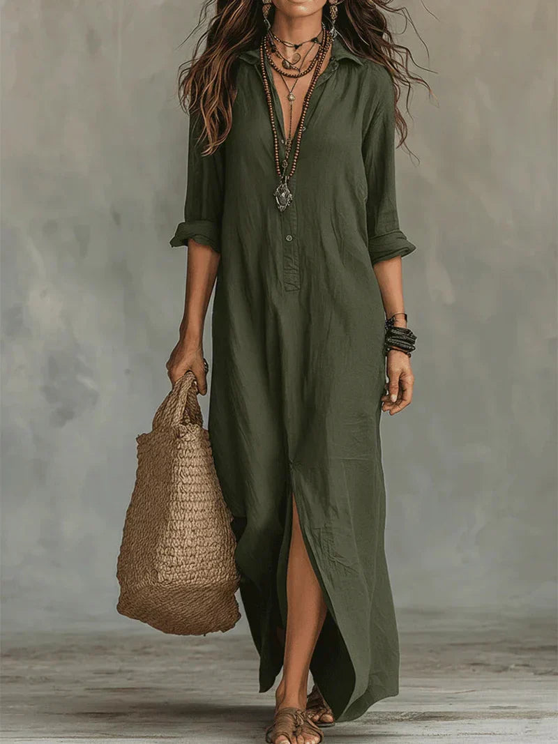WILLOW | Effortless Maxi Dress with Flattering Silhouette Versatile for Everyday Look