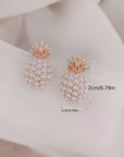 Pearl Pineapple Earrings